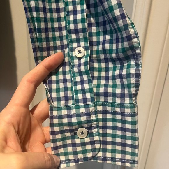 Untuckit Checked Wrinkle-Free Performance Shirt, Size M EUC - Picture 3 of 7